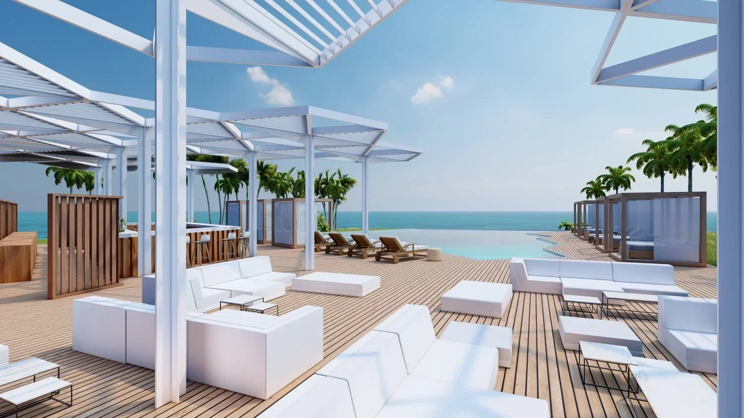 Luxury Beach Front Duplex Apartment 8